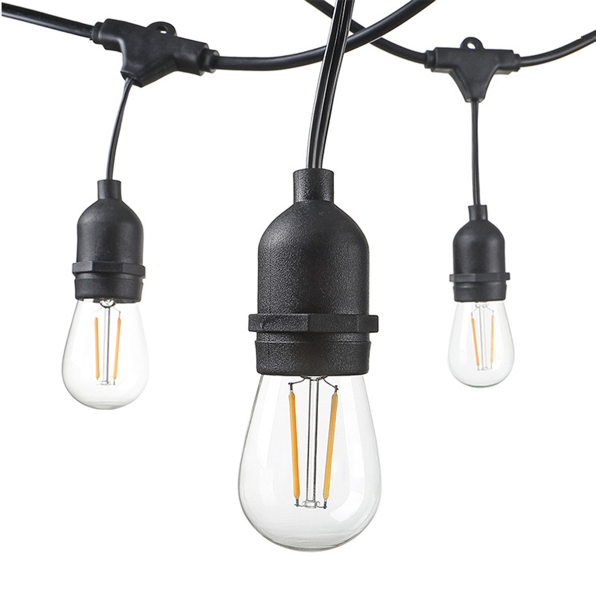 Outdoor Lighting Driveway - Outdoor String Lights LED S14 Globe