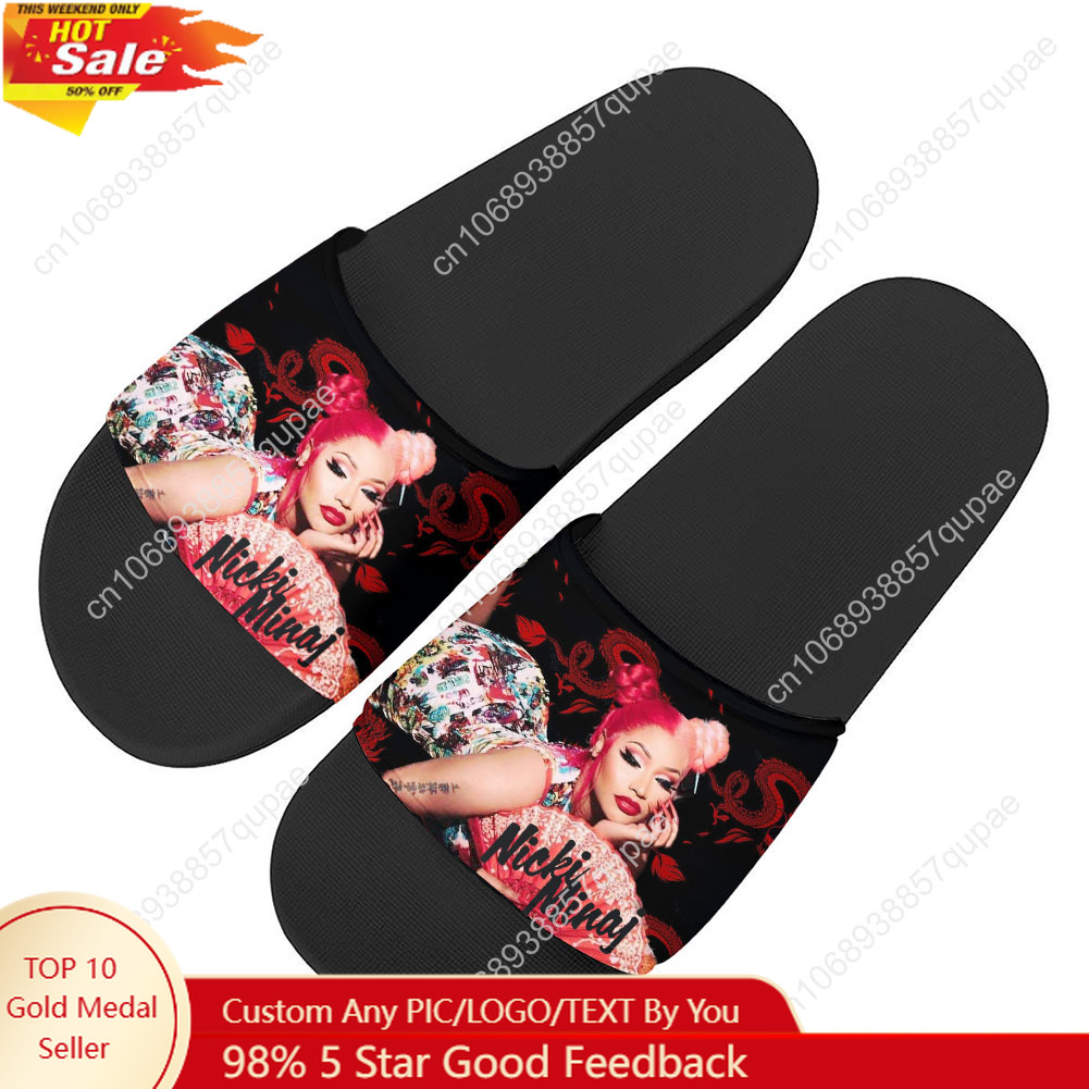 Outdoor Lighting For Home - Hot Rapper N-Nicki Minaj Slippers Home