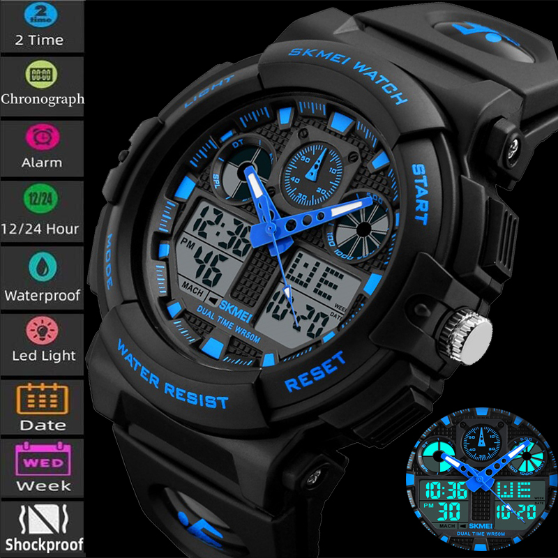 2017 New SKMEI Men Sports Watc - Outdoor Lighting Zones 评论和价格
