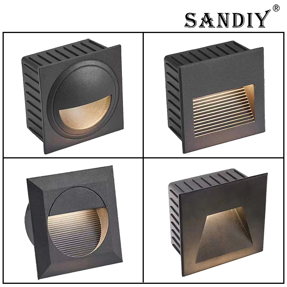 SANDIY Recessed Outdoor Wall S - Outdoor Lighting Low Voltage 评论和价格