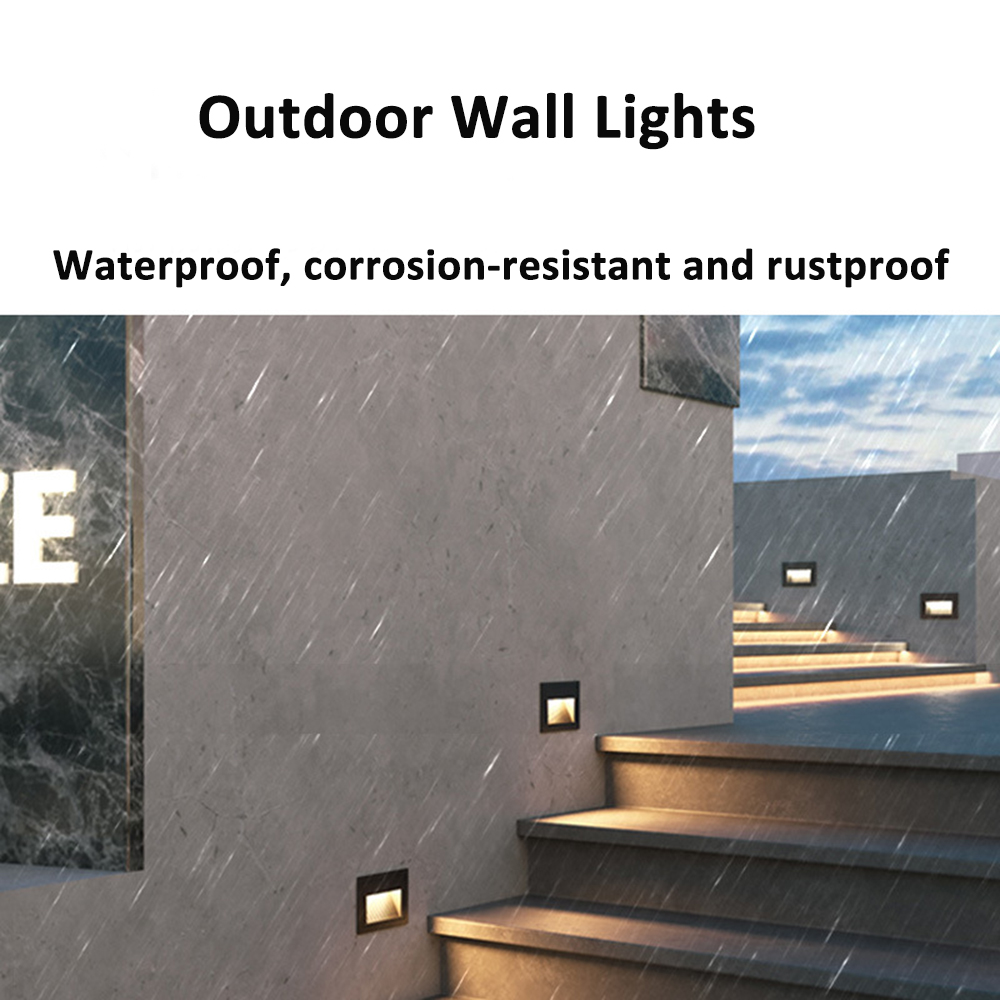 SANDIY Recessed Outdoor Wall S - Outdoor Lighting Low Voltage 评论和价格