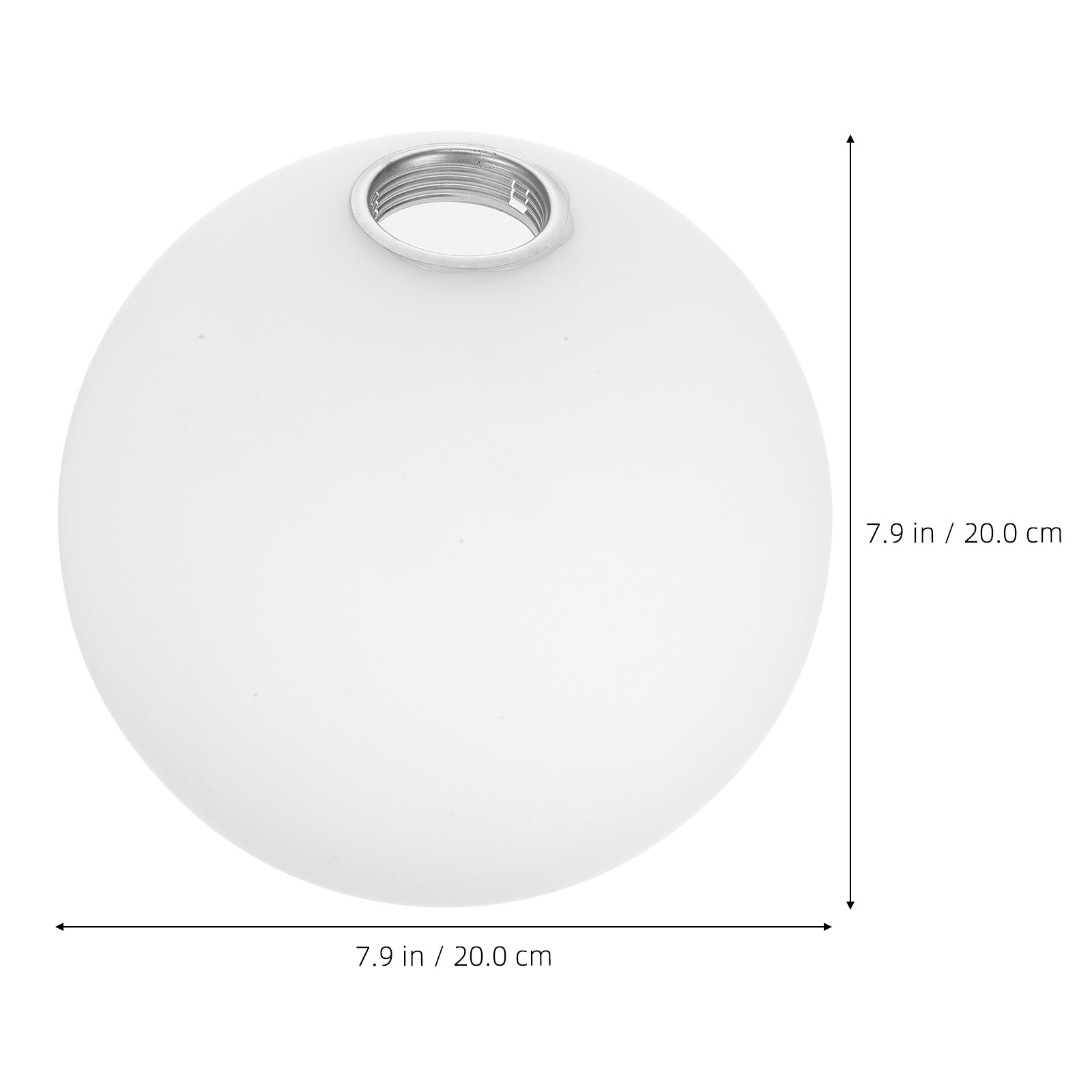 White Frosted Glass Globe Lamp - Outdoor Lighting Glass Replacement 评论和价格