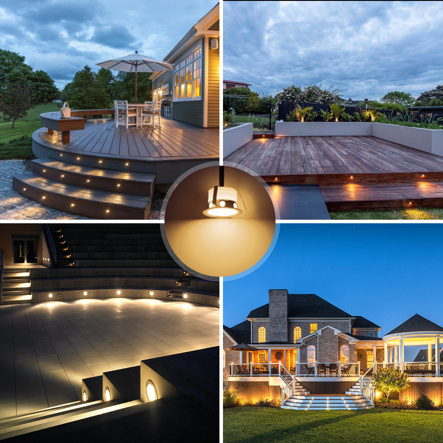 QACA LED Low Voltage Recessed  - Outdoor Lighting Low Voltage 评论和价格