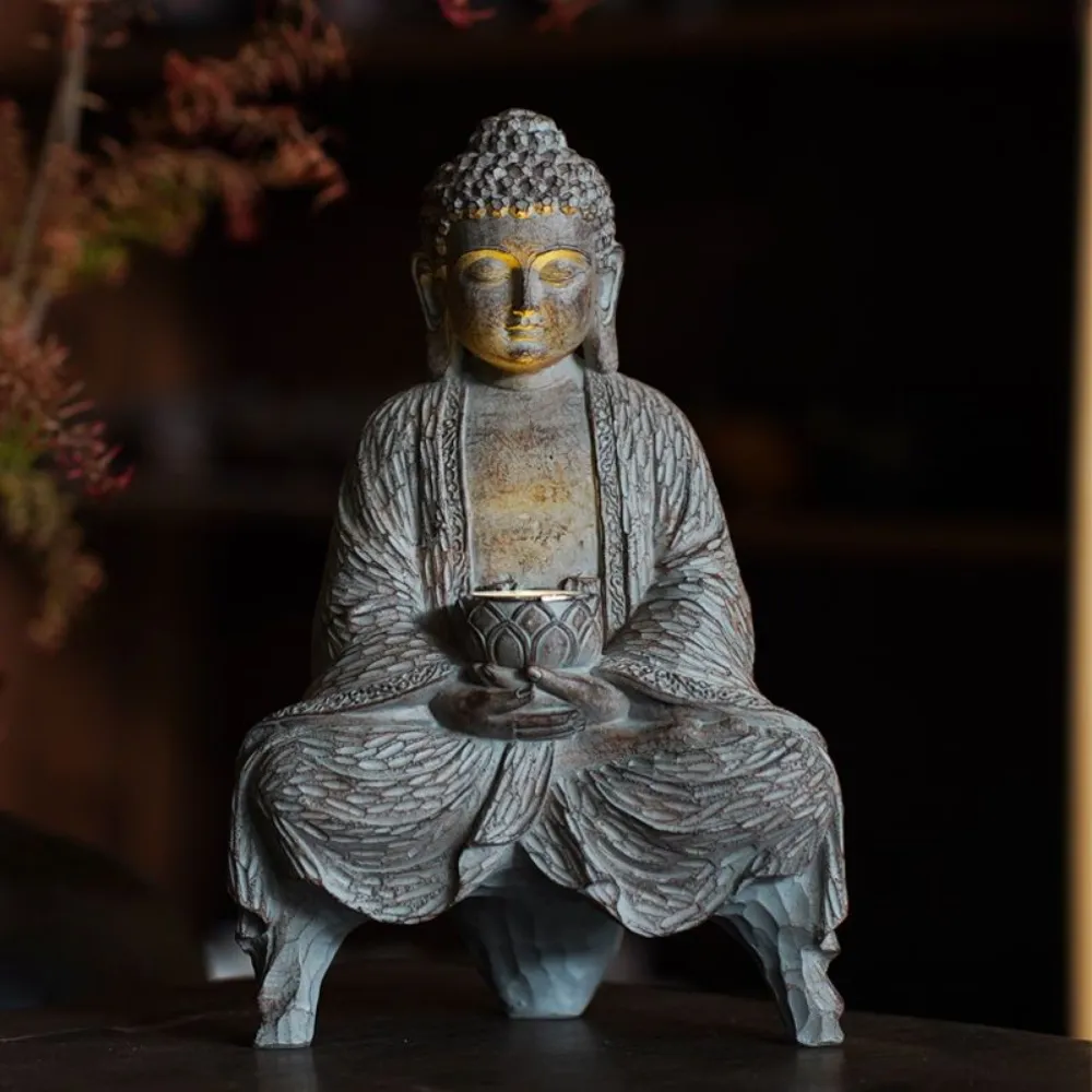 Outdoor Solar Buddha Statue Li - Outdoor Zen Lighting 评论和价格