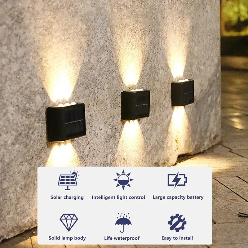 LED Solar Light Outdoor Waterp - Wall Lighting Outdoor 评论和价格
