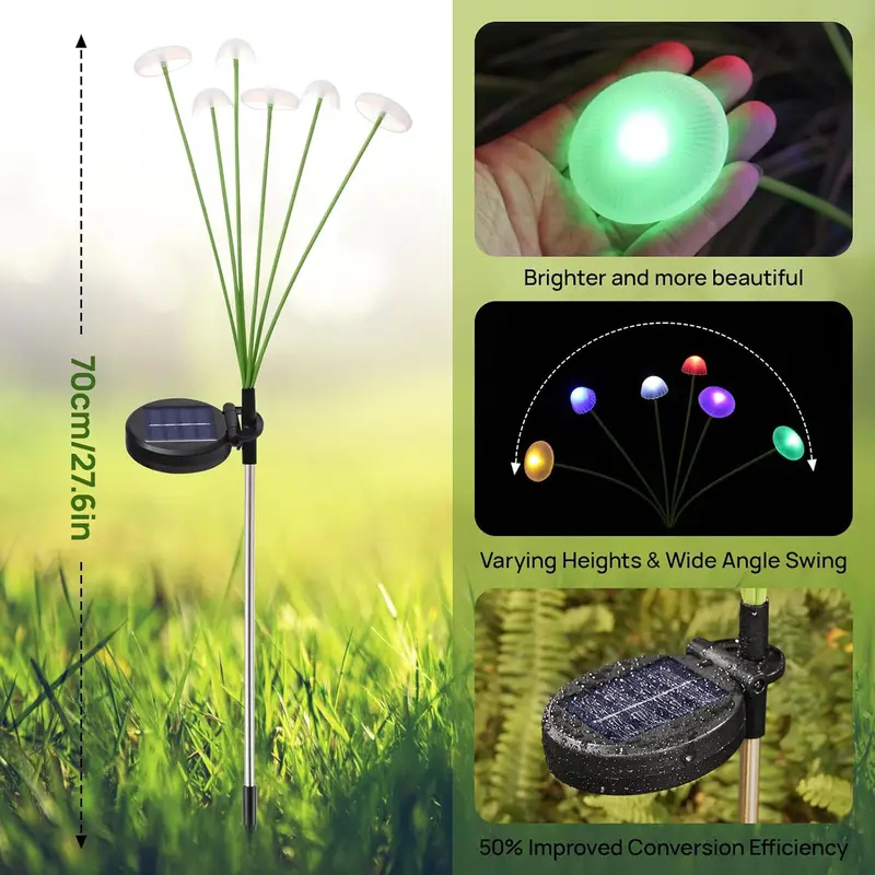 Solar Garden Lights Dual Mode  - Outdoor Lighting Driveway 评论和价格