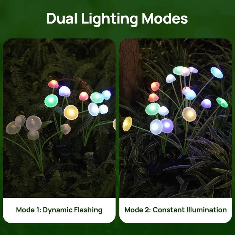 Solar Garden Lights Dual Mode  - Outdoor Lighting Driveway 评论和价格