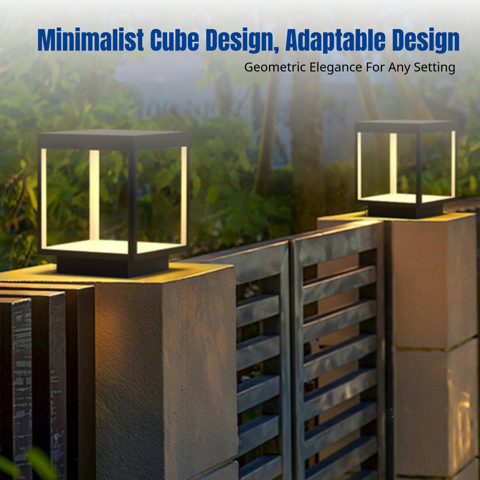 Outdoor Post Cap Light, Waterp - Wall Lighting Outdoor 评论和价格