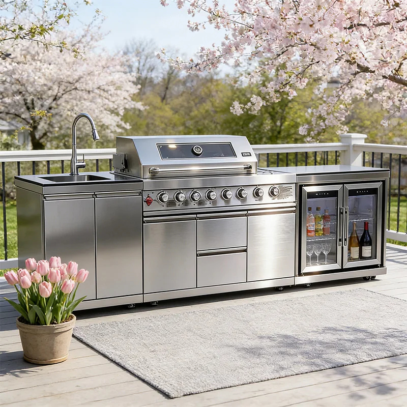 Outdoor Kitchen Stainless Stee - Outdoor Lighting Unit 评论和价格
