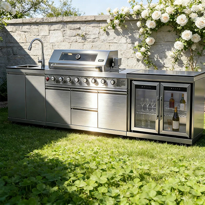 Outdoor Kitchen Stainless Stee - Outdoor Lighting Unit 评论和价格