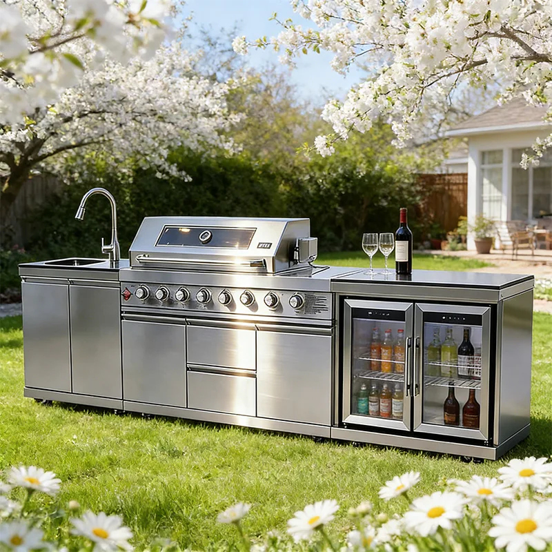 Outdoor Kitchen Stainless Stee - Outdoor Lighting Unit 评论和价格