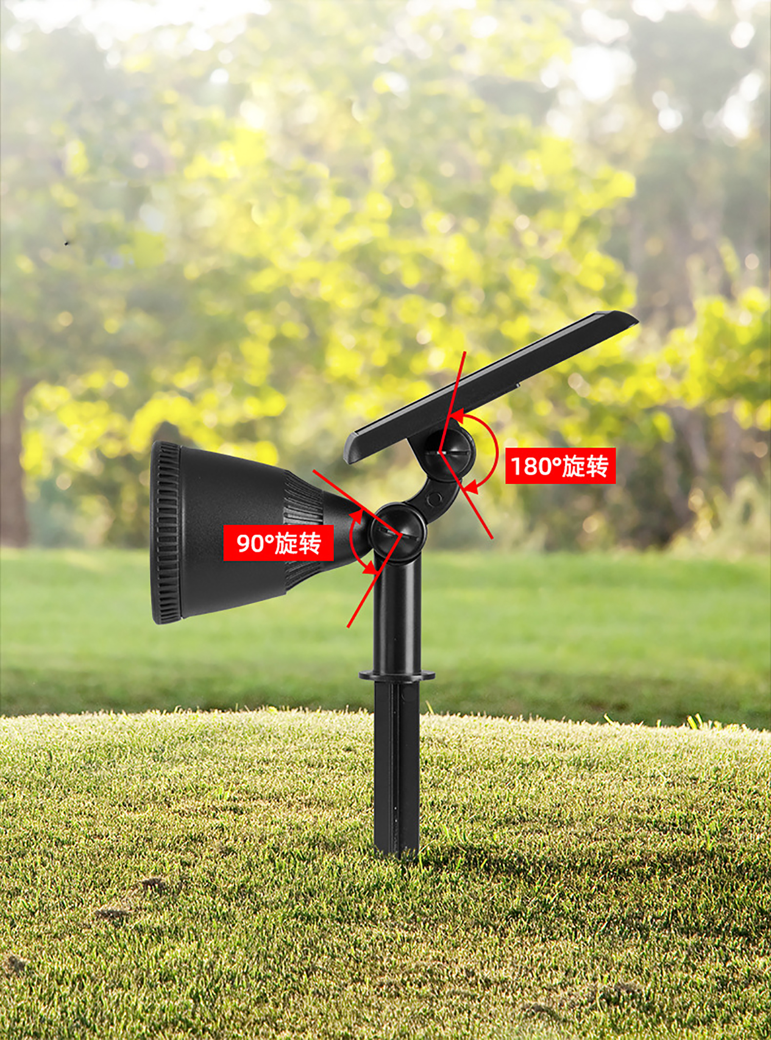Solar Spotlights Outdoor Spot  - Outdoor Lighting Driveway 评论和价格