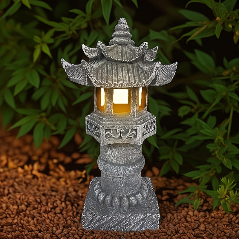 Solar Pagoda Light IPX4, Japan - Outdoor Zen Lighting 评论和价格