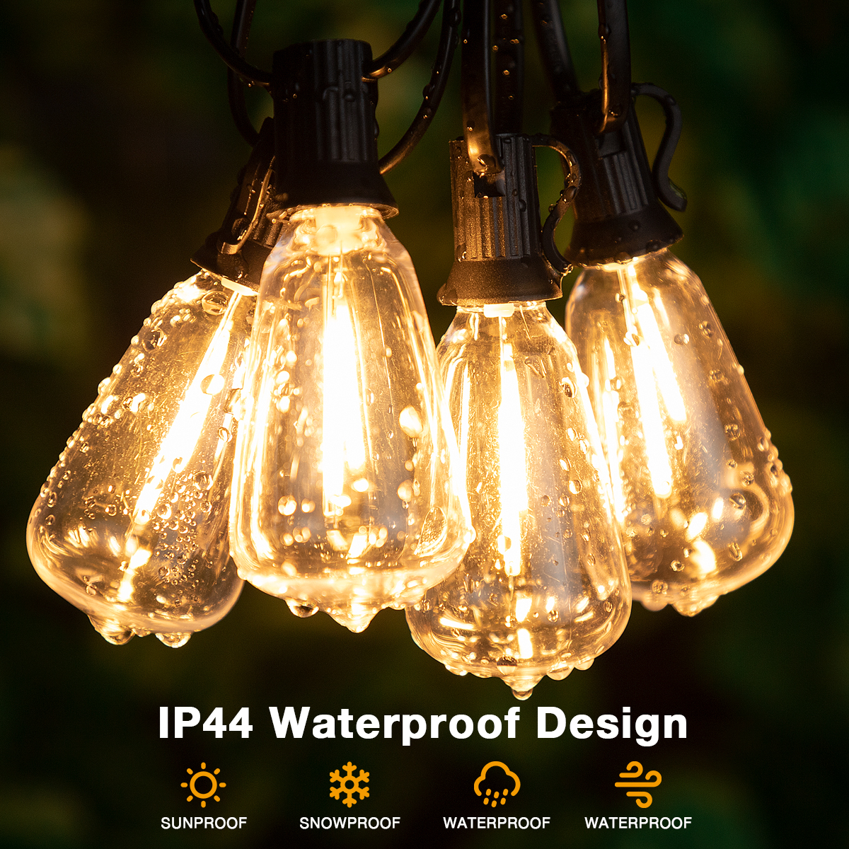 ST38 String Lights Outdoor Gar - Outdoor Lighting Driveway 评论和价格