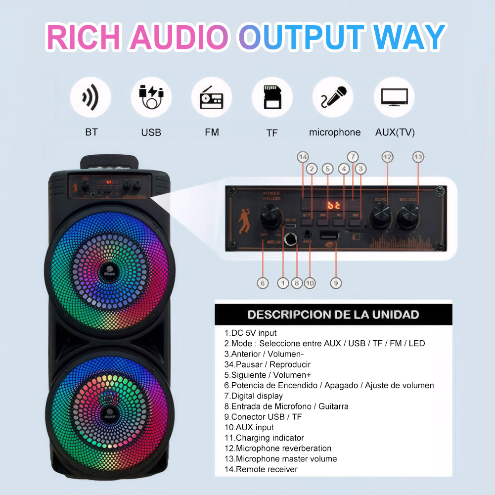 For Party Bluetooth Speaker Do - Outdoor Lighting Unit 评论和价格
