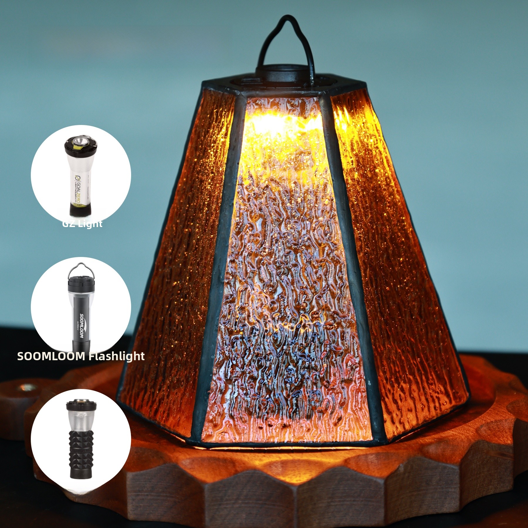 Handmade  Crt Glass Lampade Re - Outdoor Lighting Glass Replacement 评论和价格