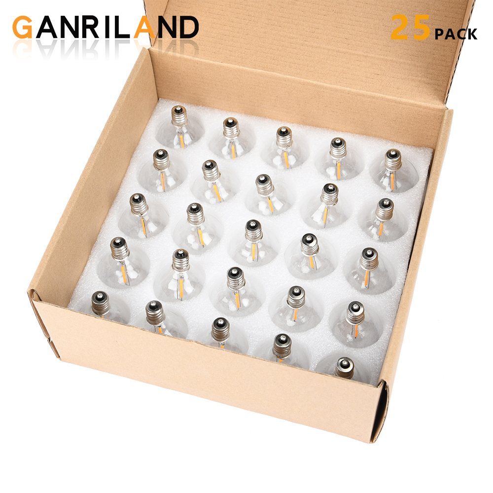 GANRILAND LED String Lights Re - Outdoor Lighting Glass Replacement 评论和价格