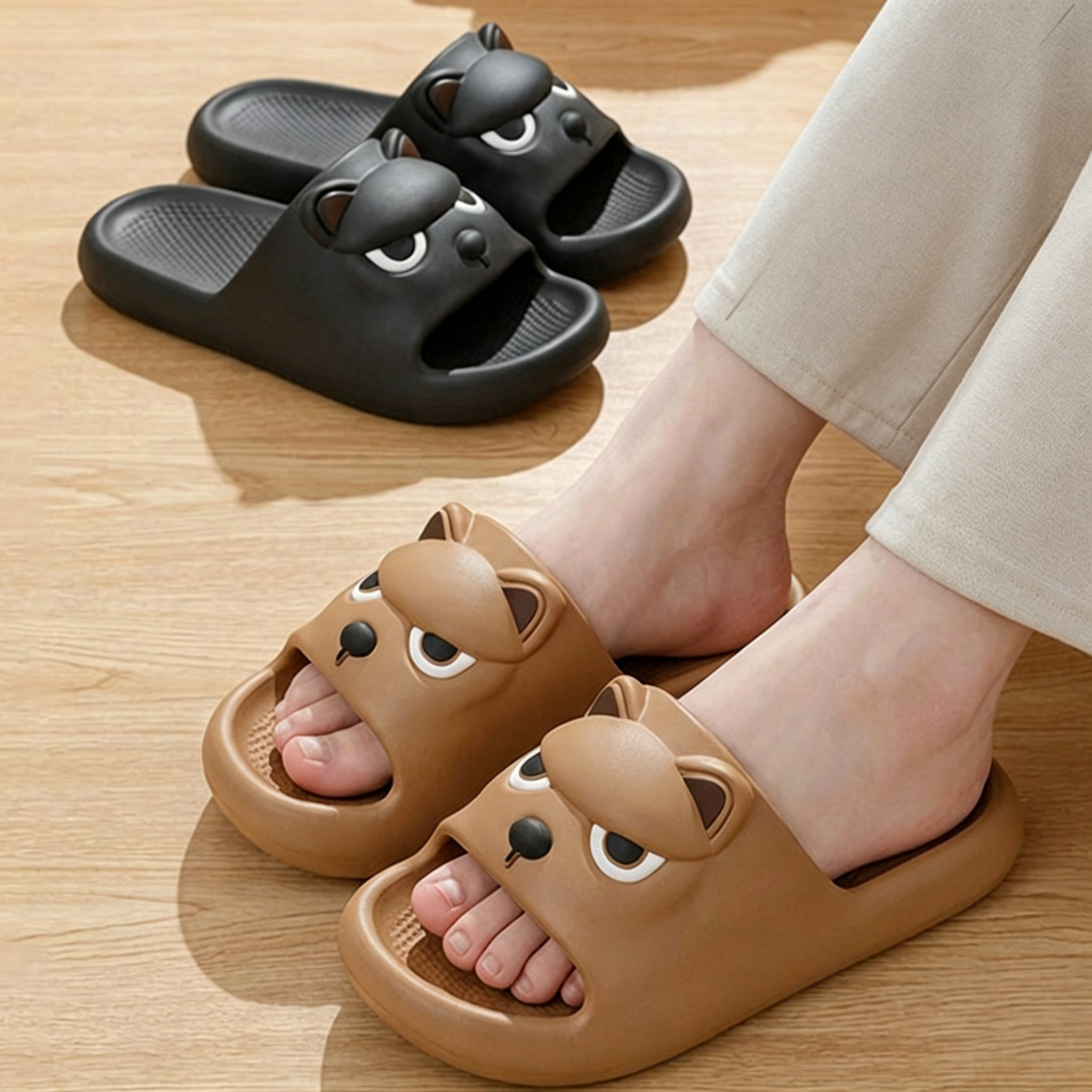 Cartoon Cute Dog Eva Soft Sole - Outdoor Lighting For Home 评论和价格