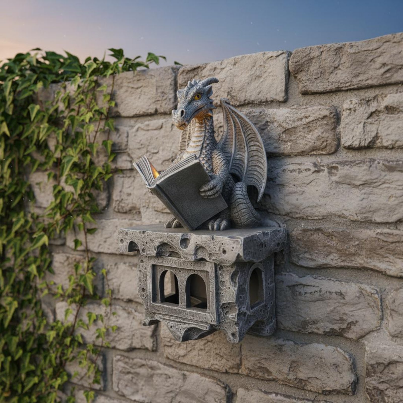 Solar Wyvern Wall Shine Auto O - Wall Lighting Outdoor 评论和价格