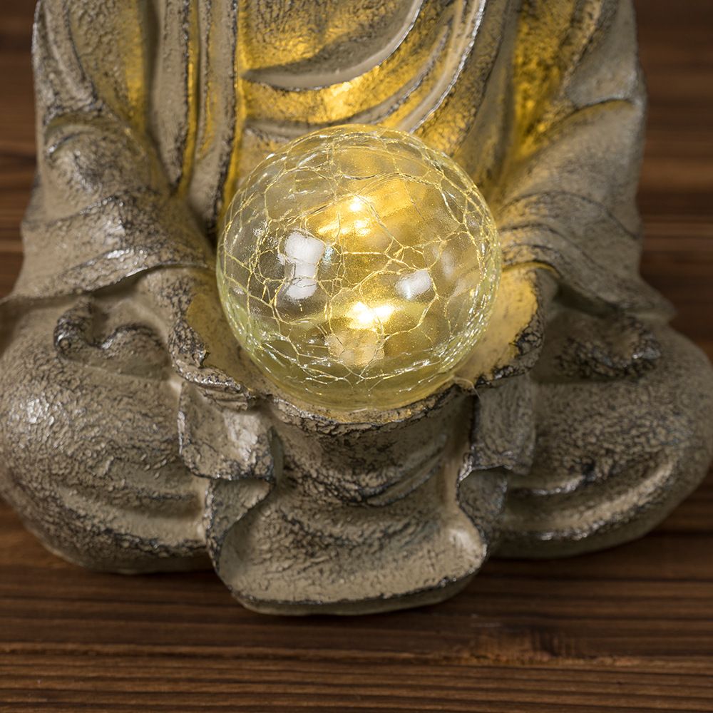 Vilead 27.5cm Resin Buddha Sta - Outdoor Zen Lighting 评论和价格