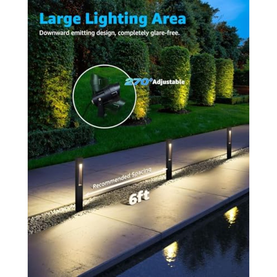 12-Pack Low Voltage Pathway Li - Outdoor Lighting Low Voltage 评论和价格
