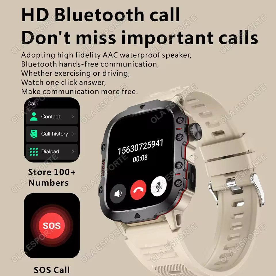 2026 New Military Smart Watch  - Outdoor Lighting Zones 评论和价格