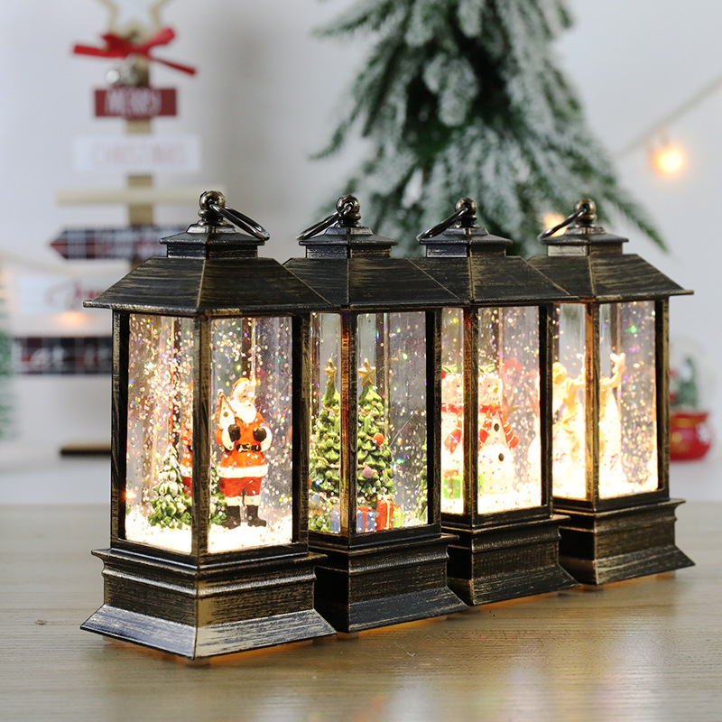 Christmas LED Light Lantern De - Outdoor Lighting For Home 评论和价格
