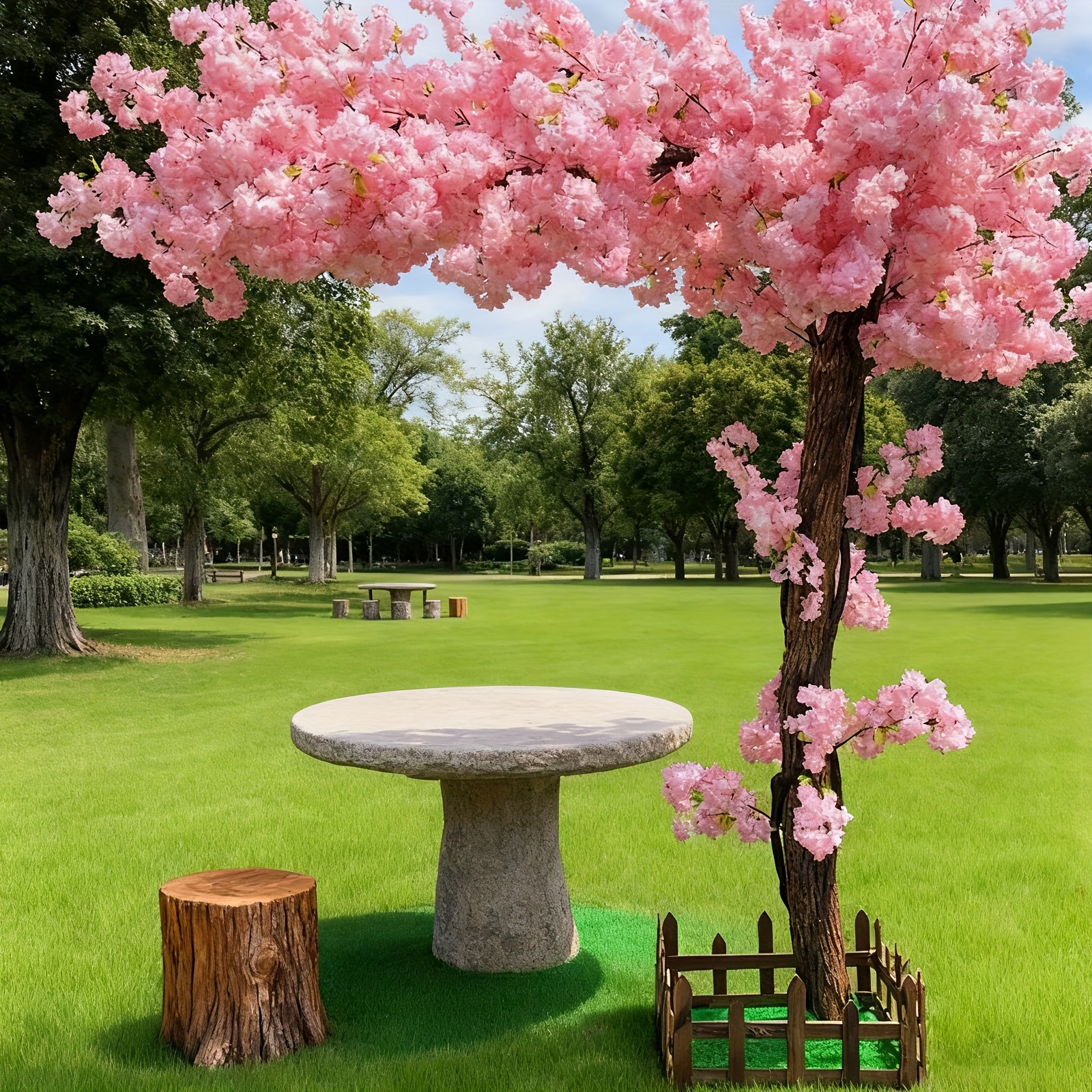 Artificial Cherry Blossom Tree - Outdoor Lighting For Home 评论和价格