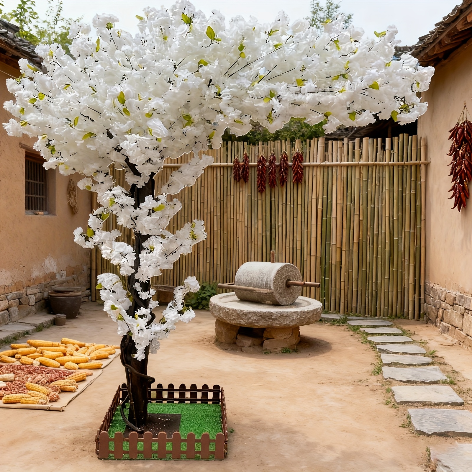 Artificial Cherry Blossom Tree - Outdoor Lighting For Home 评论和价格