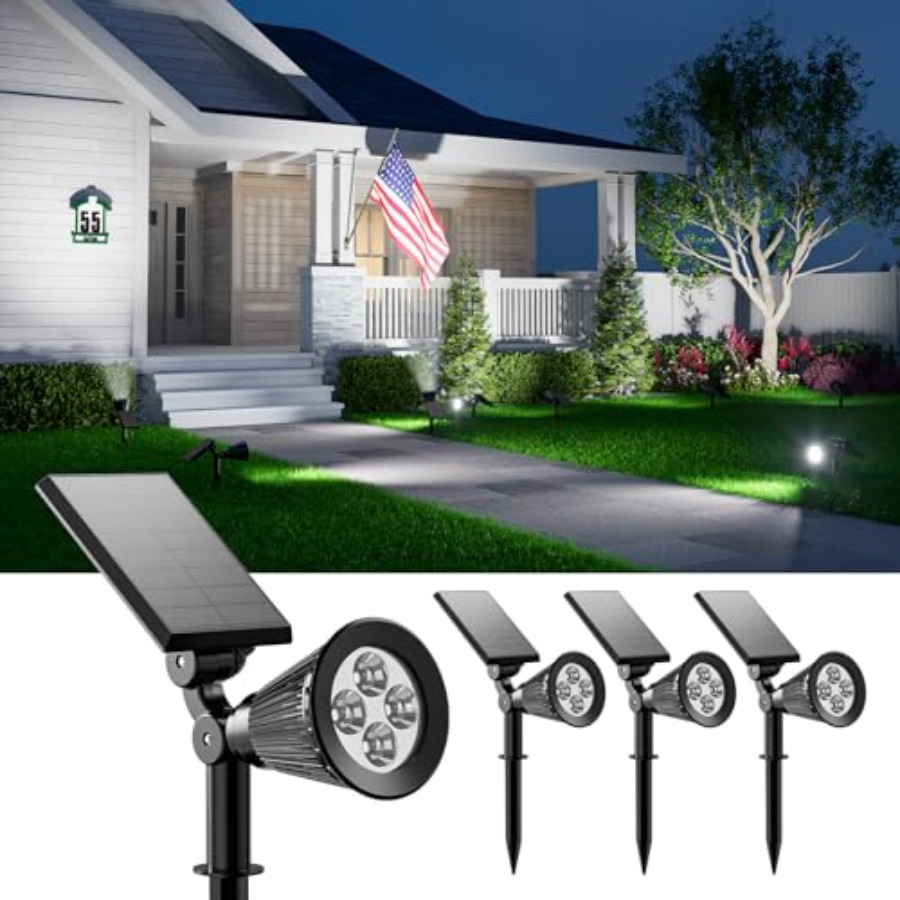 Solar Spotlights Outdoor Water - Wall Lighting Outdoor 评论和价格
