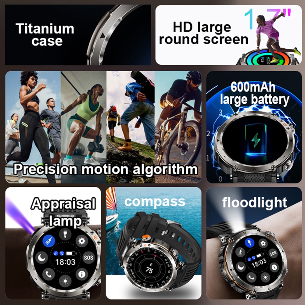 New 600 mAh Battery Smart Watc - Outdoor Lighting Zones 评论和价格