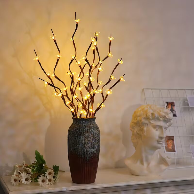 1/2PC 20LED Cherry Blossom Tre - Outdoor Lighting For Home 评论和价格