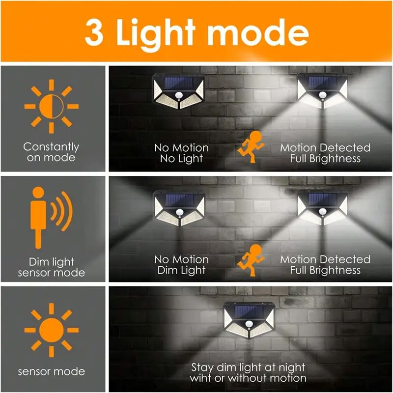 100LED Outdoor Solar Garden Li - Wall Lighting Outdoor 评论和价格