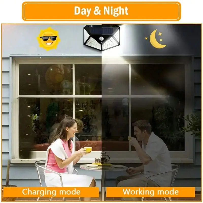100LED Outdoor Solar Garden Li - Wall Lighting Outdoor 评论和价格
