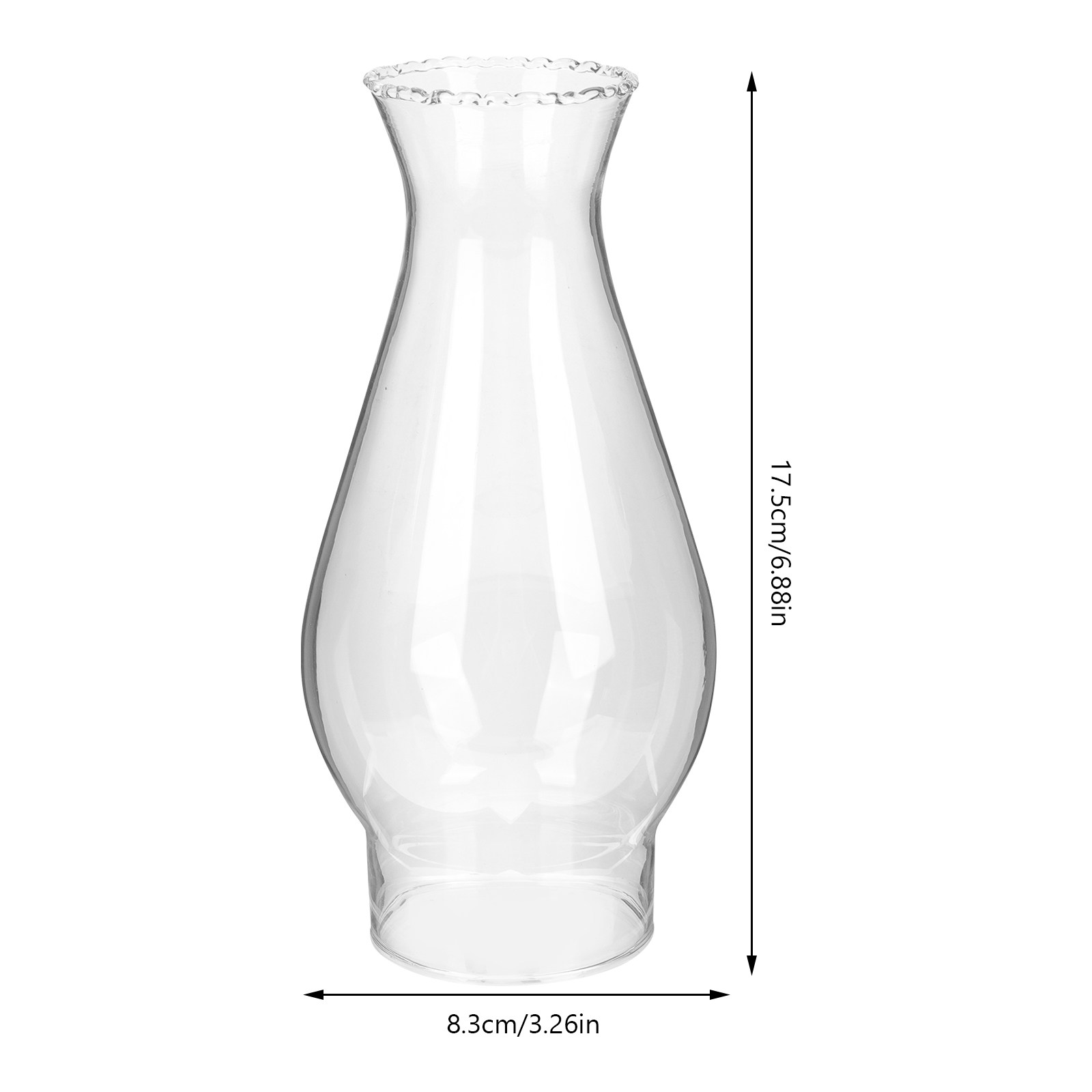 Oil Lamp Chimney Transparent G - Outdoor Lighting Glass Replacement 评论和价格