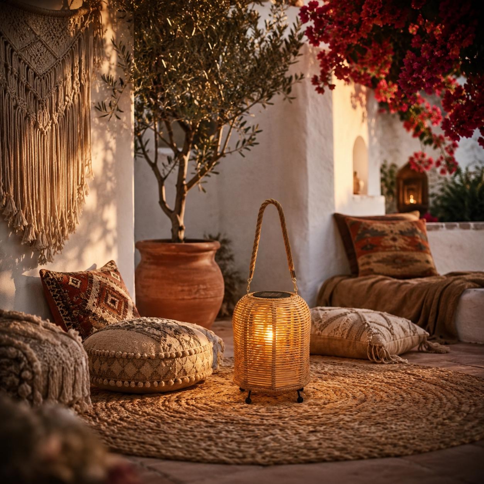 Handwoven Solar Lantern Warm L - Outdoor Lighting For Home 评论和价格