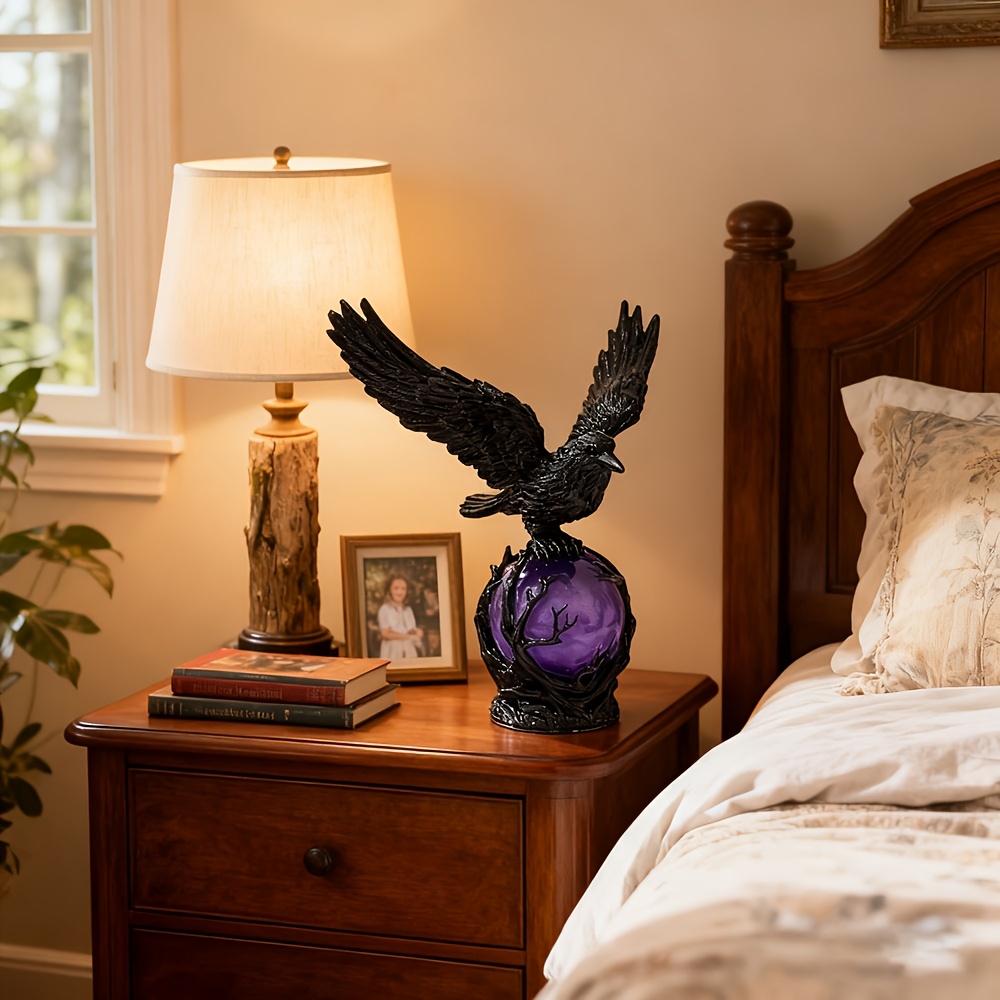 Mysterious Raven Moonlight Lam - Outdoor Lighting For Home 评论和价格