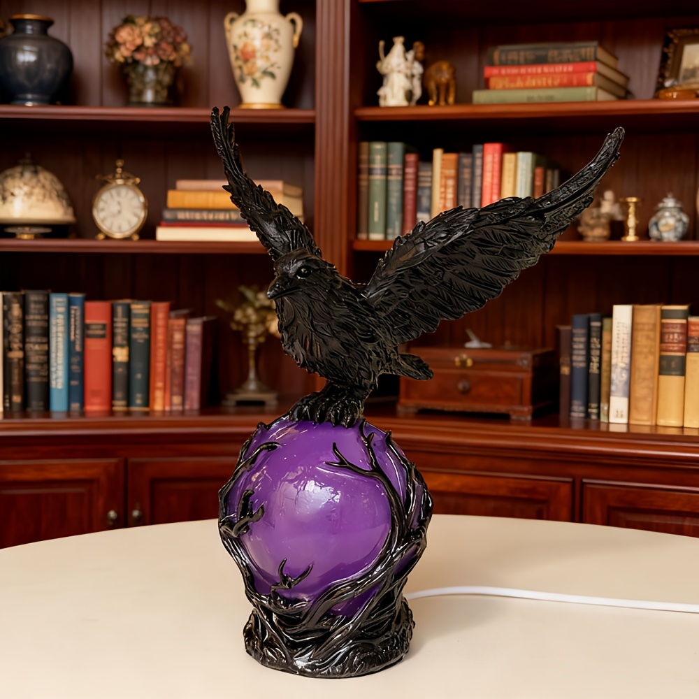 Mysterious Raven Moonlight Lam - Outdoor Lighting For Home 评论和价格