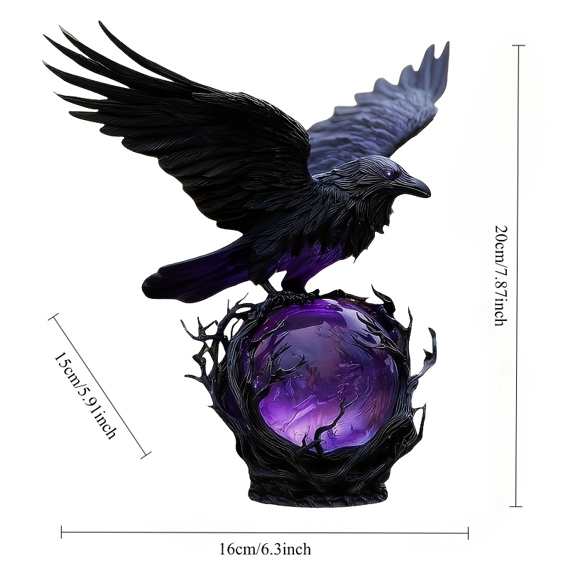 Mysterious Raven Moonlight Lam - Outdoor Lighting For Home 评论和价格