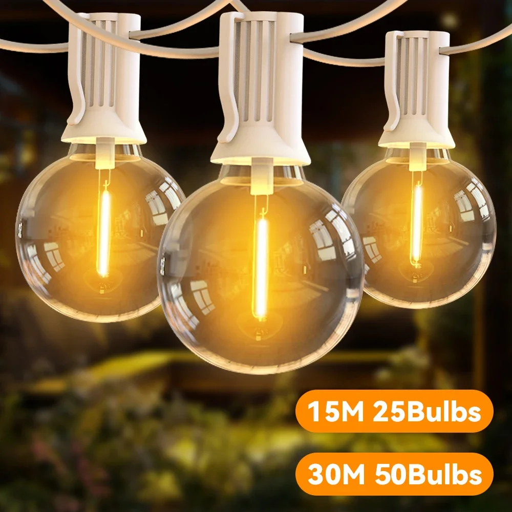 30M 15M Fairy String Light G40 - Outdoor Lighting Driveway 评论和价格