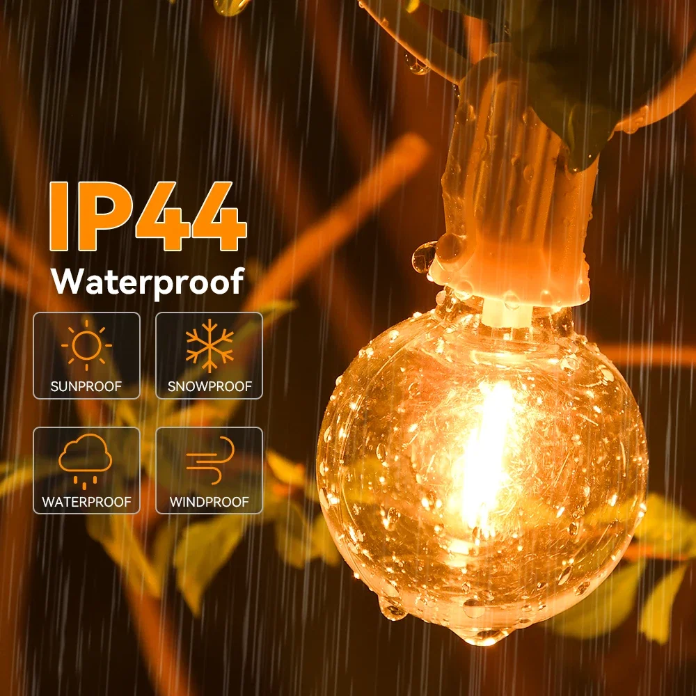 30M 15M Fairy String Light G40 - Outdoor Lighting Driveway 评论和价格