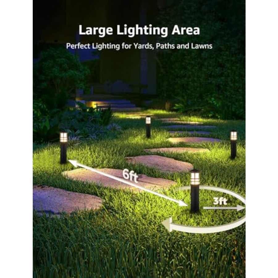 4-Pack Low Voltage Pathway Lig - Outdoor Lighting Low Voltage 评论和价格
