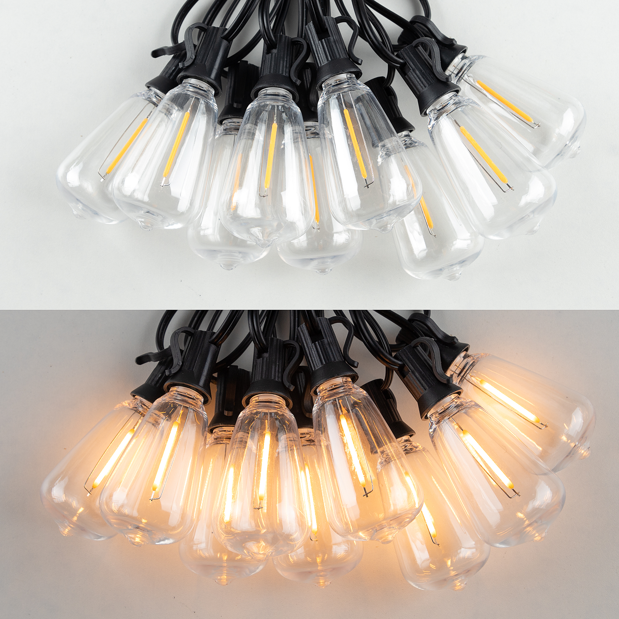 110V US Plug ST38 String Light - Outdoor Lighting Driveway 评论和价格